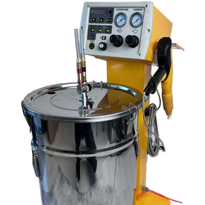 Machine de peinture industrielle à revêtement en poudre électrostatique WL-02 avec un poids de canon de 500 g