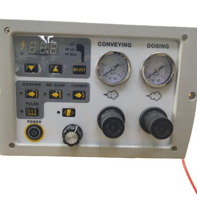 54*56*75 cabine de revêtement de poudre avec absorption des vibrations et pistolet de pulvérisation avancé