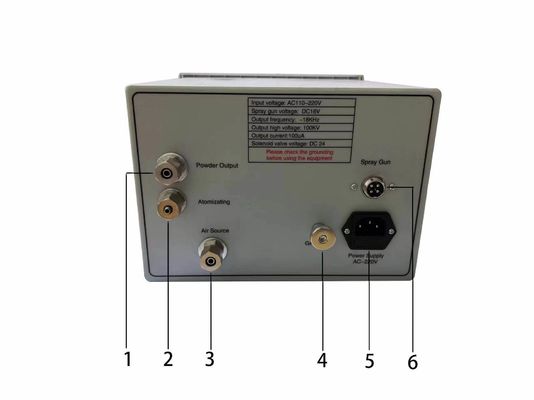 Machine de revêtement en poudre électrostatique portative HXC-KI pour chaîne de montage professionnelle