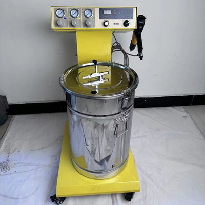 HXC-600A Machine électrostatique de pulvérisation de poudre métallique pour les substrats en acier Poids 40 kg