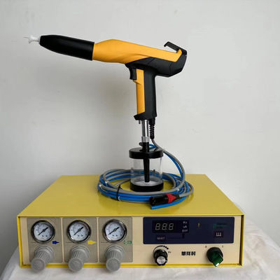 HXC-600A Machine électrostatique de pulvérisation de poudre métallique pour les substrats en acier Poids 40 kg
