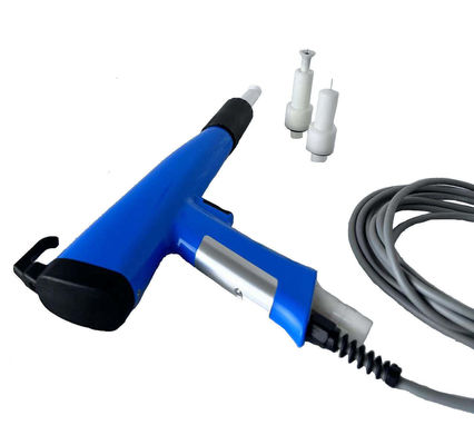 Ligne d'assemblage professionnelle personnalisée HXC-Q2 Peinture de surface métallique Pistolet à pulvérisation de revêtement électrostatique