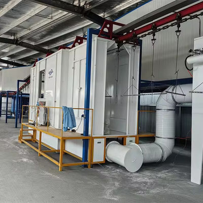 Ligne de production de revêtement en poudre entièrement automatique Efficacité énergétique Haute précision