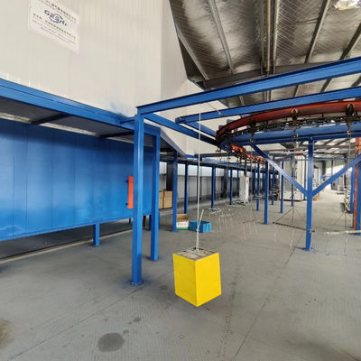 Ligne de peinture sur couche en poudre personnalisée haute précision pour le revêtement de substrat en acier