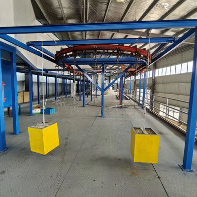 Ligne de peinture sur couche en poudre personnalisée haute précision pour le revêtement de substrat en acier