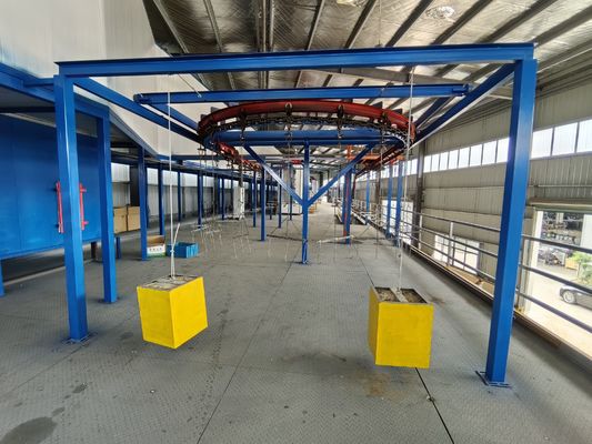 Ligne de peinture sur couche en poudre personnalisée haute précision pour le revêtement de substrat en acier