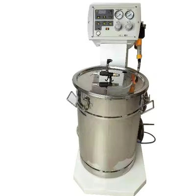 Technologie avancée HXC-KI Machine de pulvérisation électrostatique à revêtement métallique mobile