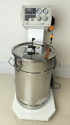 Technologie avancée HXC-KI Machine de pulvérisation électrostatique à revêtement métallique mobile
