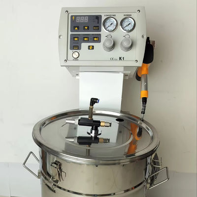 Equipement manuel de pulvérisation électrostatique à rouleaux pour substrat en acier HXC-KI