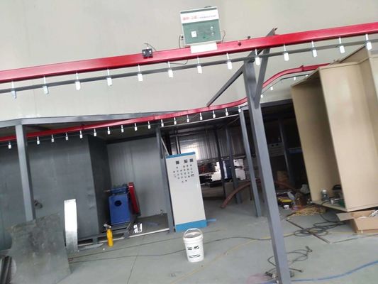 Ligne de revêtement en poudre automatisée de haute capacité