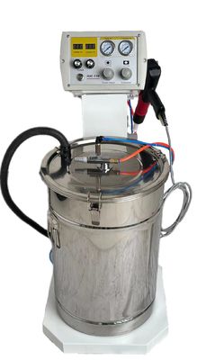 Machine de revêtement en poudre de peinture par pulvérisation électrostatique métallique pour la production à grande échelle