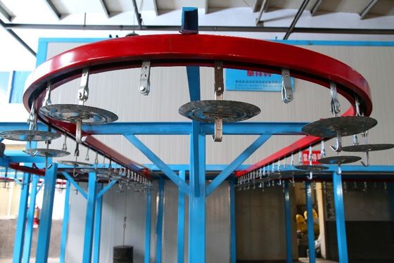 Machine de revêtement automatique en poudre réglable à vitesse élevée