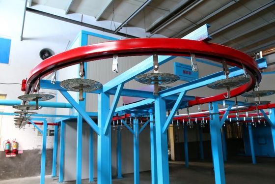 Machine de revêtement automatique en poudre réglable à vitesse élevée