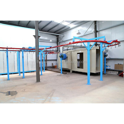 Ligne de montage de pulvérisation électrostatique en acier OEM Machine de revêtement industriel à poudre économe en énergie