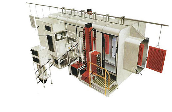 Fonctionnement en douceur Ligne de production de revêtement en poudre entièrement automatique Facile à utiliser