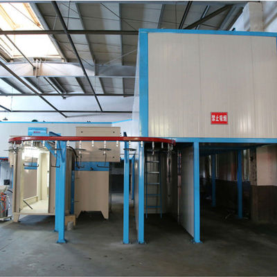 Ligne de montage de pulvérisation électrostatique en acier OEM Machine de revêtement industriel à poudre économe en énergie