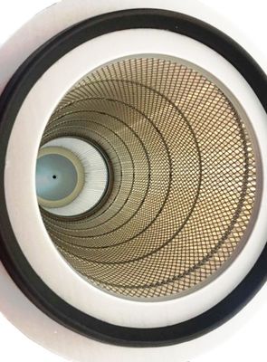 Filtres de cabine de revêtement en poudre résistant aux produits chimiques avec maille galvanisée et joint EVA