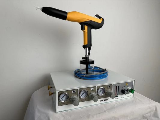 Obtenez des résultats de revêtement parfaits avec la mini-machine de revêtement en poudre électrostatique de 28 kg