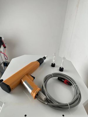 Pistolet de peinture à couche de poudre de haute précision compact sous vide pour réparation de machines