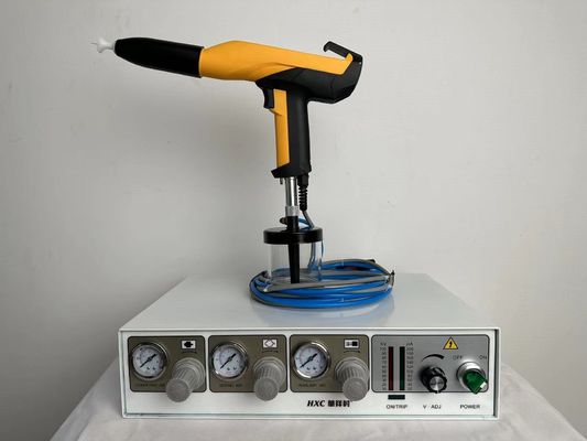 Machine à revêtement en poudre Type de machine à peindre des métaux portables avec petite trémie