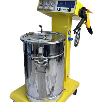 Machine de pulvérisation de revêtement en poudre électrostatique industrielle de 30 kg pour substrat d'acier