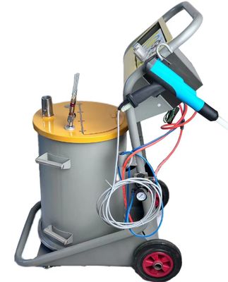 Pulvérisateur de revêtement en poudre personnalisable à haut débit et à haut rendement