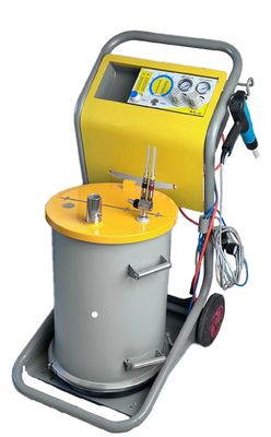 Pulvérisateur de revêtement en poudre personnalisable à haut débit et à haut rendement