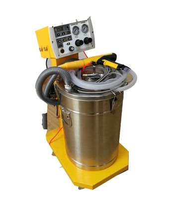 Pistolet de revêtement en poudre d'aluminium électrostatique compétitif pour les ateliers de matériaux de construction