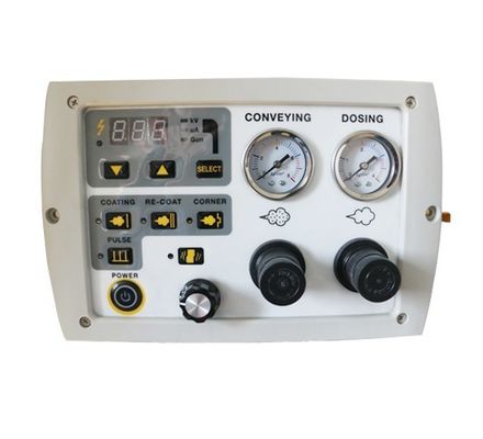 Machine de revêtement en poudre électrostatique pour l'application de revêtement sur substrat d'acier