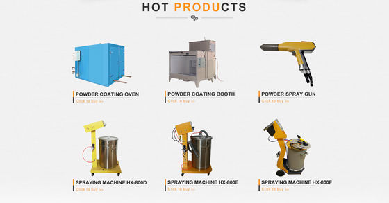 Machine de pulvérisation automatique réciproque personnalisable pour revêtement en poudre électrostatique
