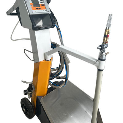 Machine de revêtement en poudre vibrante à changement de couleur rapide pour l'application sur le substrat de fer