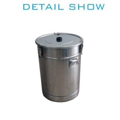 Performances durables Grandes capacités en acier inoxydable poudre de revêtement de seau