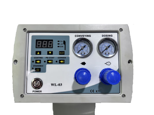 Machine de revêtement en poudre portable de substrat d'acier pour le changement de couleur