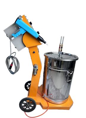 Machine de revêtement en poudre de poids 35 kg pistolet à pulvérisation pour le métal dans les ateliers de réparation de machines