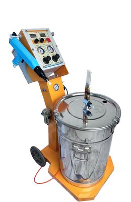 Machine de revêtement en poudre de poids 35 kg pistolet à pulvérisation pour le métal dans les ateliers de réparation de machines