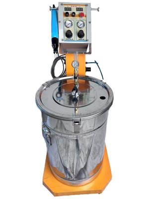 Fonction de revêtement en poudre de substrat d'acier avec pistolet de revêtement électrostatique avancé