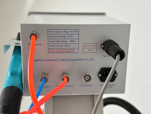 28 kg de poids  Optiflex 2B Système électrostatique manuel de revêtement en poudre à changement de couleur rapide