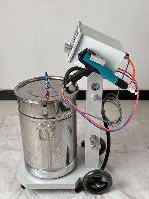 28 kg de poids  Optiflex 2B Système électrostatique manuel de revêtement en poudre à changement de couleur rapide
