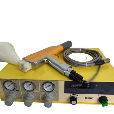 Moins coûteux à l'entretien Mini Portable Machine de peinture en poudre métallique avec petite trémie