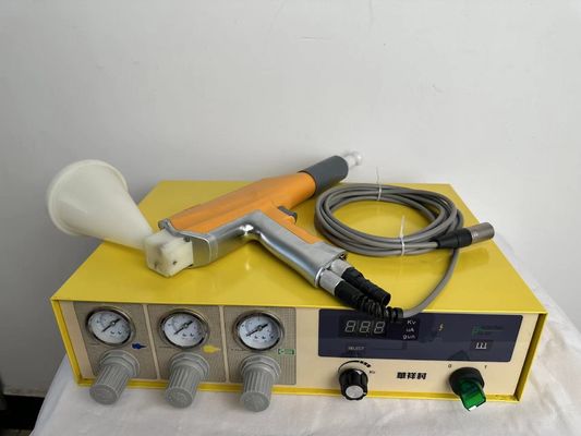 Moins coûteux à l'entretien Mini Portable Machine de peinture en poudre métallique avec petite trémie
