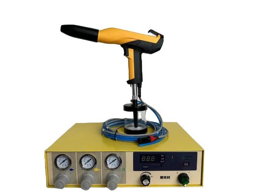 Machine de revêtement en poudre électrostatique intelligente pour le substrat d'acier dans le revêtement métallique