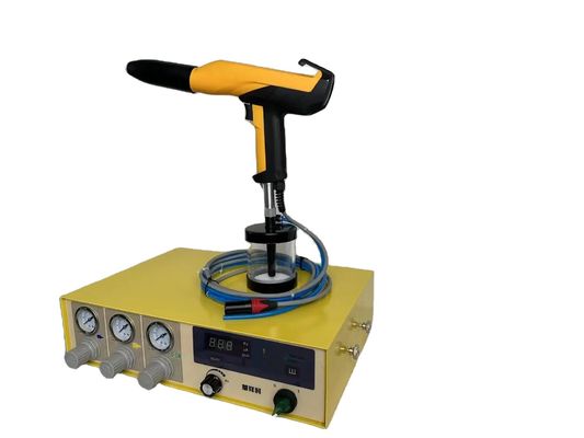 Machine de revêtement en poudre électrostatique intelligente pour le substrat d'acier dans le revêtement métallique