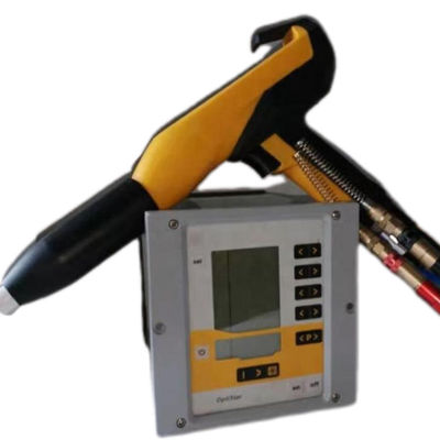 Pistolet à pulvérisation à revêtement en poudre Gema OptiFlex 2 polyvalent et de précision avec unité de commande