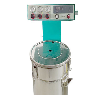 Équipement de revêtement industriel en poudre de substrat d'acier avec électrospinage automatique