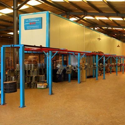 Cuisinier à séchage industriel de 4000 kg pour revêtement en poudre et système de cabine de séchage professionnel
