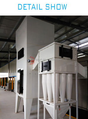 Cuisinier à séchage industriel de 4000 kg pour revêtement en poudre et système de cabine de séchage professionnel