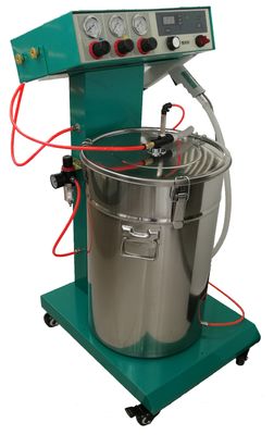 machine de revêtement en poudre de surface métallique